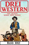 Cover-Bild zum Titel 'Drei Western Band 1012' von 'George Owen Baxter, Pete Hackett'