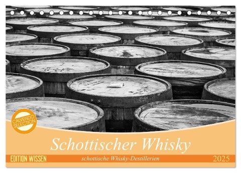 Schottischer Whisky (Tischkalender 2025 DIN A5 quer), CALVENDO Monatskalender - Ralf Kaiser