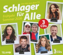 Cover-Bild zum Titel 'Schlager für Alle - Frühjahr/Sommer 2026 (3CD)' von 'Artists Various'