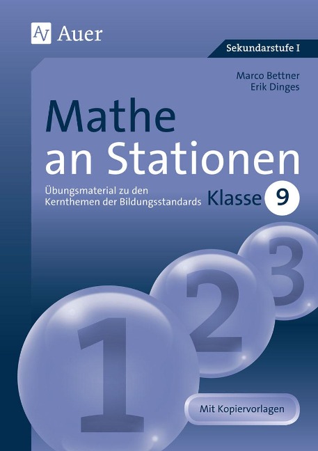 Mathe an Stationen. Klasse 9 - Marco Bettner, Erik Dinges