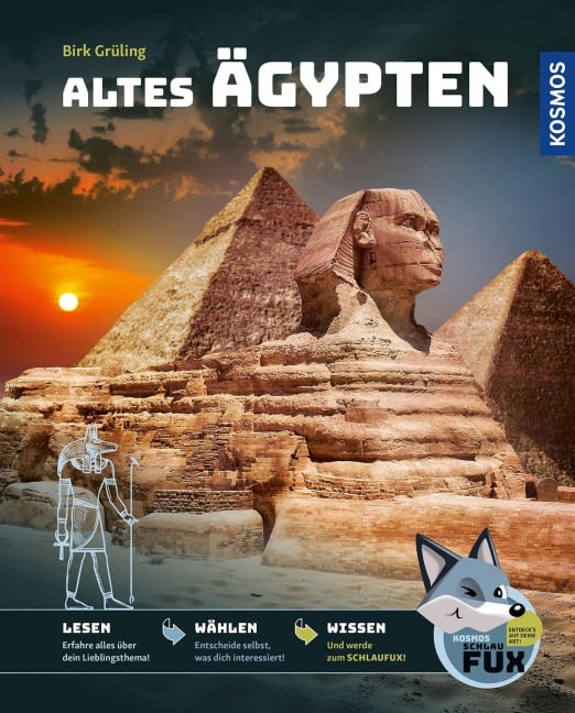 Kosmos SchlauFUX - Altes Ägypten - Birk Grüling