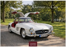 Cover-Bild zum Titel 'German Classic Cars Kalender 2027 - Wandkalender | Fotokalender Oldtimer 24x35 cm - deutsche Oldtimer - Meisterwerke deutscher Automobilgeschichte' von ''