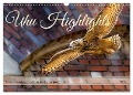 Uhu Highlights (Wandkalender 2025 DIN A3 quer), CALVENDO Monatskalender - Jennifer Hetzel
