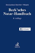 Cover-Bild zum Titel 'Beck'sches Notar-Handbuch' von ''