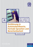 Cover-Bild zum Titel 'Einführung in Automatentheorie, Formale Sprachen und Berechenbarkeit' von 'Jeffrey D. Ullman, John E. Hopcroft, Rajeev Motwani'