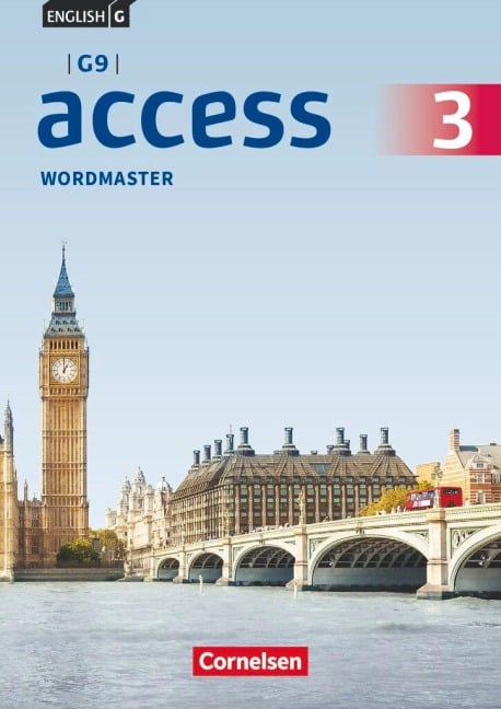 English G Access - G9 - Band 3: 7. Schuljahr - Wordmaster mit Lösungen - 