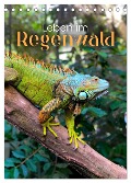 Leben im Regenwald (Tischkalender 2024 DIN A5 hoch), CALVENDO Monatskalender - Sf Sf