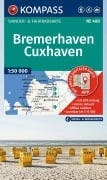 Cover-Bild zum Titel 'KOMPASS Wanderkarte 400 Bremerhaven-Cuxhaven 1:50.000' von ''