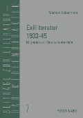 Cover-Bild zum Titel 'Exilliteratur 1933-45' von 'Michael Ackermann'