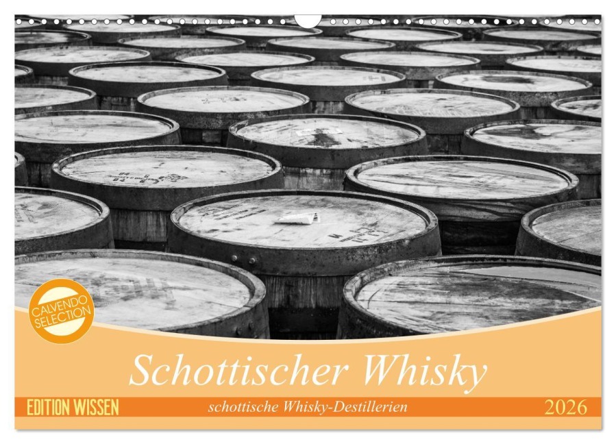 Schottischer Whisky (Wandkalender 2026 DIN A3 quer), CALVENDO Monatskalender - Ralf Kaiser