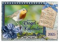 Der poetische Vogelkalender (Tischkalender 2025 DIN A5 quer), CALVENDO Monatskalender - Sabine Löwer