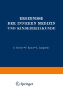 Cover-Bild zum Titel 'Ergebnisse der Inneren Medizin und Kinderheilkunde' von 'L. Langstein, A. Schittenhelm'