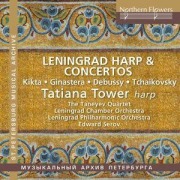 Cover-Bild zum Titel 'Leningrad Harp & Concertos' von 'Tower/Taneyev Quartet/Leningrad CO & PO'