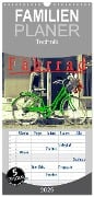 Familienplaner 2025 - Mein Fahrrad mit 5 Spalten (Wandkalender, 21 x 45 cm) CALVENDO - Peter Roder