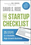 Cover-Bild zum Titel 'The Startup Checklist' von 'David S Rose'