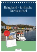 Cover-Bild zum Titel 'Tischplaner 2027 - Helgoland - idyllische Nordseeinsel (A5 Tischkalender zum Aufstellen) CALVENDO' von 'Andrea Potratz'