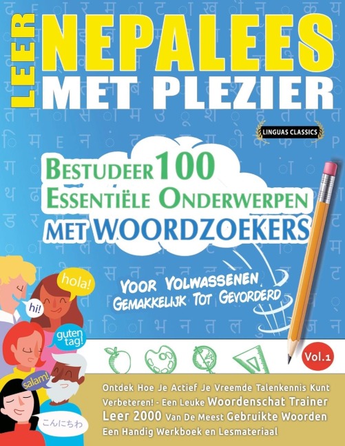 LEER NEPALEES MET PLEZIER - VOOR VOLWASSENEN - Linguas Classics