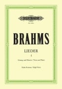 Cover-Bild zum Titel 'Lieder 1' von 'Johannes Brahms'