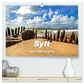 Sylt - Strandspaziergang (hochwertiger Premium Wandkalender 2025 DIN A2 quer), Kunstdruck in Hochglanz - A. Dreegmeyer