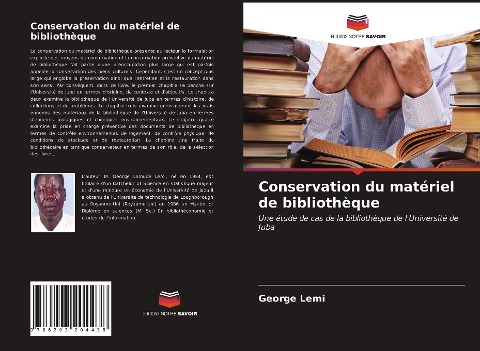 Conservation du matériel de bibliothèque - George Lemi