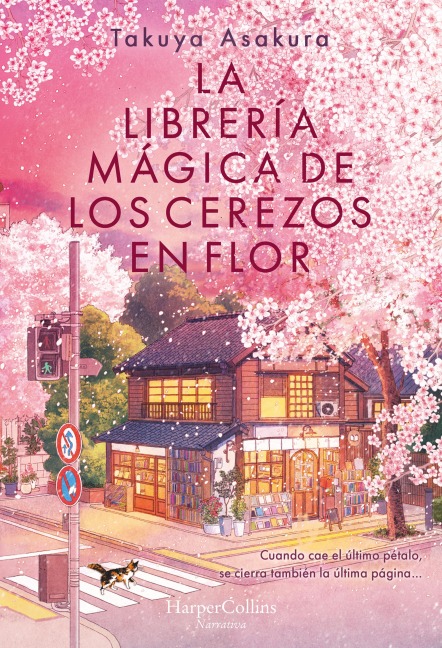 La librería mágica de los cerezos en flor - Takuya Asakura
