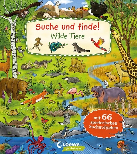 Suche und finde! - Wilde Tiere - 