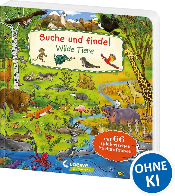 Suche und finde! - Wilde Tiere - 
