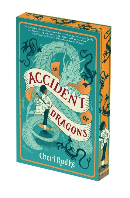 An Accident of Dragons: Deluxe Stenciled Edges - Cheri Radke
