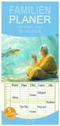 Cover-Bild zum Titel 'Familienplaner 2026 - Meditativ und fantasievoll mit 5 Spalten (Wandkalender, 21 x 45 cm) CALVENDO' von 'Liselotte Brunner-Klaus'