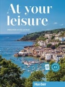 Cover-Bild zum Titel 'At your leisure A1. Kurs- und Arbeitsbuch mit Audios online' von 'Angi Pälmke'