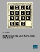 Cover-Bild zum Titel 'Mathematische Unterhaltungen und Spiele' von ''