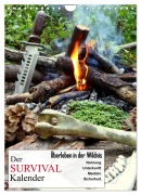 Cover-Bild zum Titel 'Der Survival-Kalender (Wandkalender 2026 DIN A4 hoch), CALVENDO Monatskalender' von 'Xenia Schaad'