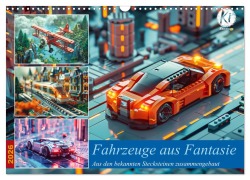 Cover-Bild zum Titel 'Fahrzeuge aus Fantasie (Wandkalender 2026 DIN A3 quer), CALVENDO Monatskalender' von 'Kerstin Waurick'