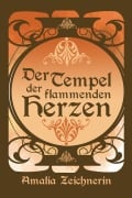 Cover-Bild zum Titel 'Der Tempel der flammenden Herzen' von 'Amalia Zeichnerin'