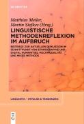 Cover-Bild zum Titel 'Linguistische Methodenreflexion im Aufbruch' von ''