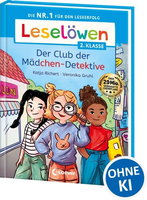 Leselöwen 2. Klasse - Der Club der Mädchen-Detektive - Katja Richert
