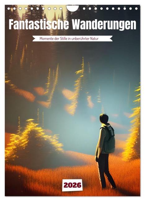 Fantastische Wanderungen (Wandkalender 2026 DIN A4 hoch), CALVENDO Monatskalender - Christine Aka Stine1