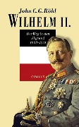Cover-Bild zum Titel 'Wilhelm II.' von 'John C. G. Röhl'