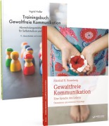 Cover-Bild zum Titel 'Basispaket Gewaltfreie Kommunikation - Grundlagen + Training' von 'Marshall B. Rosenberg, Ingrid Holler'