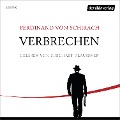 Cover-Bild zum Titel 'Verbrechen' von 'Ferdinand von Schirach'