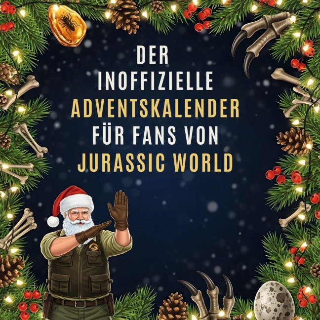 Der inoffizielle Adventskalender für Fans von Jurassic World - Leon Lehmann