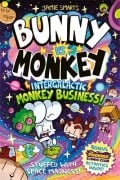 Cover-Bild zum Titel 'Bunny vs Monkey: Intergalactic Monkey Business!' von 'Jamie Smart'