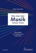 Cover-Bild zum Titel 'Was man über Musik wissen muss' von 'Willy Schneider'