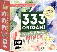 Cover-Bild zum Titel '333 Origami Minis - Watercolor Botanicals' von ''