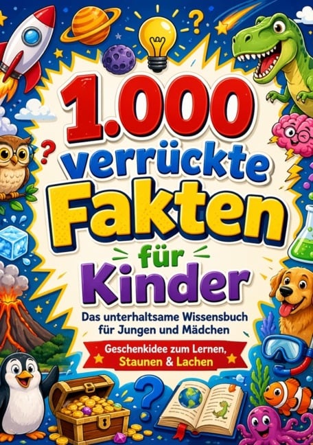 1.000 verrückte Fakten für Kinder - Dominik Mikulaschek