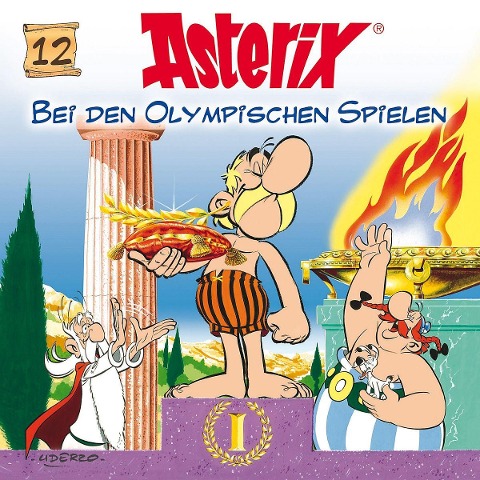 Asterix 12 bei den Olympischen Spielen. CD - 