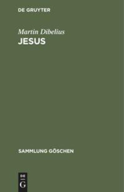 Jesus - Martin Dibelius