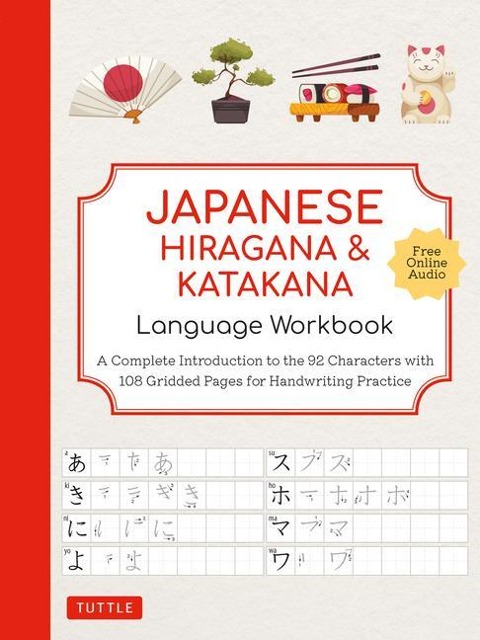 Japanese Hiragana and Katakana Language Workbook - 