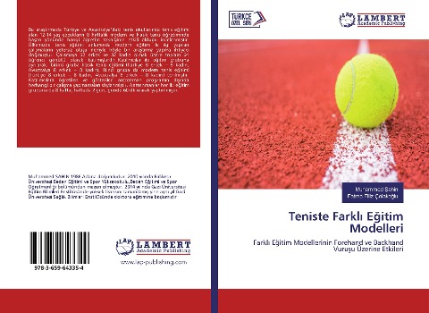 Teniste Farkl¿ E¿itim Modelleri - Muhammed ¿Ahin, Fatma Filiz Çolako¿lu