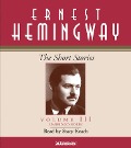 Cover-Bild zum Titel 'The Short Stories Volume III' von 'Ernest Hemingway'
